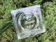 Акрилова скринька для кілець Arty Craft з іменами і датою у вінку 10х10х5 см - зображення 1