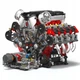 Конструктор детский Mould King TECHNIC "ДВИГАТЕЛЬ V8" F488 серый 2718 деталей (10130) - изображение 4