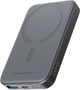 Powerbank Joyroom JR-W020 Mini MagSafe Qi 20W 5000mAh Black (6956116713300) - obraz 2