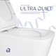 Унитаз подвесной Qtap Tern с сиденьем Soft-close QT17332303ASW - изображение 5