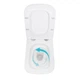 Унитаз подвесной Qtap Tern с сиденьем Soft-close QT17332303ASW - изображение 6