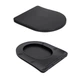 Унитаз подвесной Qtap Robin New Ultra Quiet с сиденьем с сиденьем Soft-Close MATT BLACK QT13332381АSMB - изображение 8