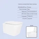 Комплект для ванной комнаты: подвесной унитаз Crow Ultra Quiet 520×360×290 + комплект инсталляции (QT05335172W48187) - изображение 3