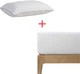 Набор U-tek Наматрасник Delight Непромокаемый с резинкой по периметру 180x200 см + Подушка Teak Fabien Mourice синтепух 50x70 см (DF180200+PTFM5070) - изображение 1