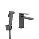 Смеситель для раковины Qtap Gemini (с гигиеническим душем) QTGEM272GMB45692 Gunmetal Black PVD - изображение 1