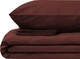 Комплект постельного белья Mirson King Size Сатин Premium 0211 Cacao 220х240 (2200001169609) - изображение 2