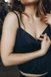 Синя шовкова піжама для дому Perfect Female Синій L (146PJ-20SS-blu) - изображение 4