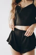 Чорна жіноча піжама з шовку Perfect Female Чорний L (146PJ-20SS-bl) - изображение 2