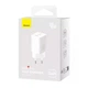 Мережевий зарядний пристрій Baseus GaN5 Pro Fast Charger C+C 40W EU White - изображение 2