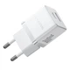 Сітчастий зарядний пристрій Baseus Palm Fast Charger C+U 30W EU Moon White [ID: 2649549568] - зображення 5