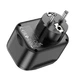 Сетевое зарядное устройство Hoco NS3, 20 Вт, Power Delivery (PD), черное, с розеткой, 3 порта, #6931474766168 - зображення 2