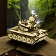 Деревянный 3D Конструктор Handy Games Танк M60 105 деталей (HG-0012) - изображение 5