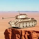Деревянный 3D Конструктор BrainCat Танк Т-34 391 деталь (BC-009) - изображение 2