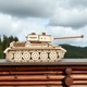 Деревянный 3D Конструктор BrainCat Танк Т-34 391 деталь (BC-009) - изображение 4