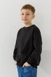 Світшот однотонний унісекс First Kids 0069 128 см Чорний shop (2000990952585) - зображення 3