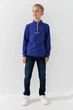 Свитшот с принтом для мальчика Atabey 30702.1 116 см Синий shop (2000990808615) - изображение 2