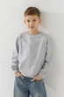 Свитшот однотонный унисекс First Kids 0069 140 см Светло-серый shop (2000990952554) - изображение 6