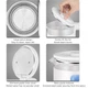 Електрочайник Rainberg RB-2220 white скляний дисковий 2L 2200W - зображення 6