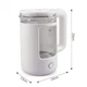Електрочайник Rainberg RB-2220 white скляний дисковий 2L 2200W - зображення 7