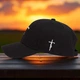 Бейсболка Snapback чорного кольору з регульованим розміром 56-61 см, універсальна кепка для захисту Чорний - зображення 3