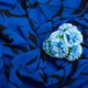 Ткань плательная Super soft 150 см 95 гр/м2 легкая, для платьев, юбок, брюк, аксессуаров марево электрик - изображение 4