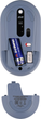 Миша 2E MF300 FLORA:MALLOW Silent WL BT Blue (2E-MF300WFLORABL) + Ігрова поверхня 2E Capybarra S Blue у подарунок! - зображення 4