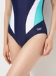 Купальник слитный женский Aqua Speed 344-42 36 (S) Темно-синий (5908217664020) - изображение 3