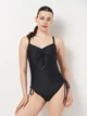 Купальник слитный женский Aqua Speed Alexa 9721 294-01 44 (XXL) Черный (5908217697219) - изображение 1