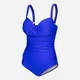 Купальник слитный женский Aqua Speed Olivia 200-02 40 (L) Голубой (5908217686725) - изображение 4