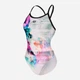 Купальник суцільний жіночий Arena Airbrush Swimsuit Challenge Ba 007912-510 36 Білий/Чорний/Мультиколір (3468337391463) - зображення 11