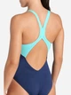 Купальник слитный женский Arena Dreamhline Swimsuit V Back 008328-780 36 Синий/Бирюзовый (3468337419013) - изображение 8