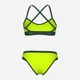 Купальник роздільний жіночий Arena Icons Bikini Cross Back Solid 005037-660 40 Салатовий (3468337529255) - зображення 7