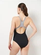 Купальник слитный женский Arena Swimsuit Control Pro Solid 009073-555 44 Черный (3468337536604) - изображение 2