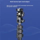 Штатив для освещения Yunteng VCT-5228 43–205 см из алюминиевого сплава, нагрузка до 5 кг, с зажимом для смартфона (CC1C047FCFBE) - изображение 8