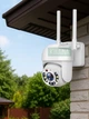 Вулична WI-FI smаrt mini камера відеоспостереження 2MP поворотна 360° з віддаленим доступом, двостороннім аудіо, нічною зйомкою і датчиком руху - зображення 9