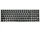 Клавіатура для HP Probook 4540S, 4545S (RU Black Сіра рамка) (64230) - изображение 3