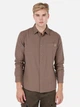 Рубашка хлопковая мужская Colin's CL1072116LBR S Light Brown (8684112499000) - изображение 1