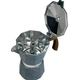 Гейзерна кавоварка Magio MG-1012 450 мл 9 чашок сіра - зображення 2