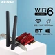 Wi-Fi 6 адаптер FENVI FV-AX1800 для ПК PCI-E + Bluetooth 5.2, 1800 Мбит/с, 2 антенны - изображение 3