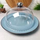 Крышка-купол пластиковая для тортовницы 21×15 см с ручкой, прозрачная - изображение 6