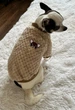 Флісова кофта для собак Bubble 2XL Бежевий - зображення 10