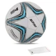 Мяч футбольный Star Prospect Sports 8234 размер №4 для тренировок и мини-футбола White-Blue - изображение 5