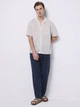 Рубашка хлопковая летняя оверсайз мужская Colin's CL1074067BSD L Blue Striped (8684112761251) - изображение 3