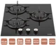 Варильна поверхня Ventolux HG430-G3G CS (BK) - зображення 1
