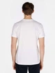 Футболка хлопковая длинная мужская Colin's CL1073843OFW S Off White с принтом (8684112618739) - изображение 2
