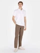 Поло длинное мужское Colin's CL1073960WHT S White (8684112667270) - изображение 3