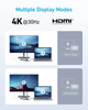 Hub Anker 332 USB-C 5 in 1 Black (A8355H11) - obraz 6