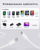 Кабель для быстрой зарядки айфон айпад Apple iPhone 8 X 11 12 13 14 Pro Max Plus Mini Type C to Lightning USB-C шнур тайпси лайтнинг для швидкого заряджання iOS устройств Apple Белый LEXEGO CZ-TC1 - изображение 6