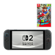 Набір Консоль Nintendo Switch 2 256GB Black + Гра Super Mario Odyssey Російські Субтитри - зображення 1