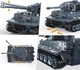 Конструктор танк ТИГР Tiger Tank Mould King Technik , для взрослых и детей на дистанционном управлении , 800 деталей серый 20014 - изображение 7